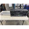 Image 1 : PANASONIC BOOMBOX AND PANASONIC DVD PLAYER