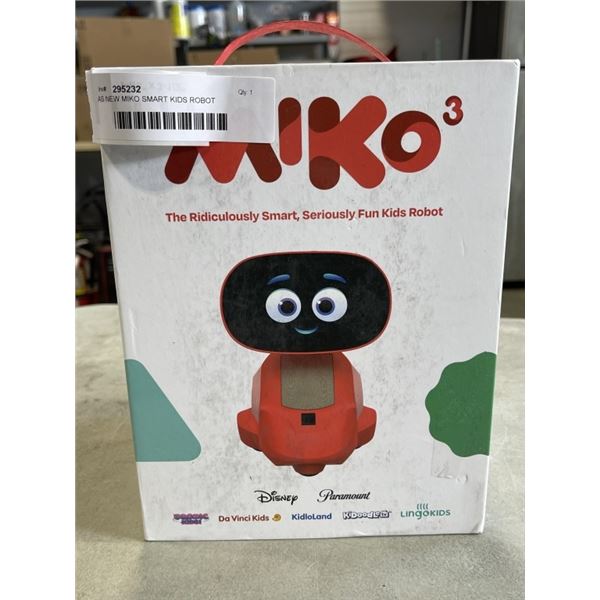 AS NEW MIKO SMART KIDS ROBOT