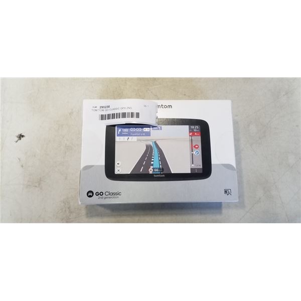 TOM TOM GO CLASSIC GPS 2ND GENERATION