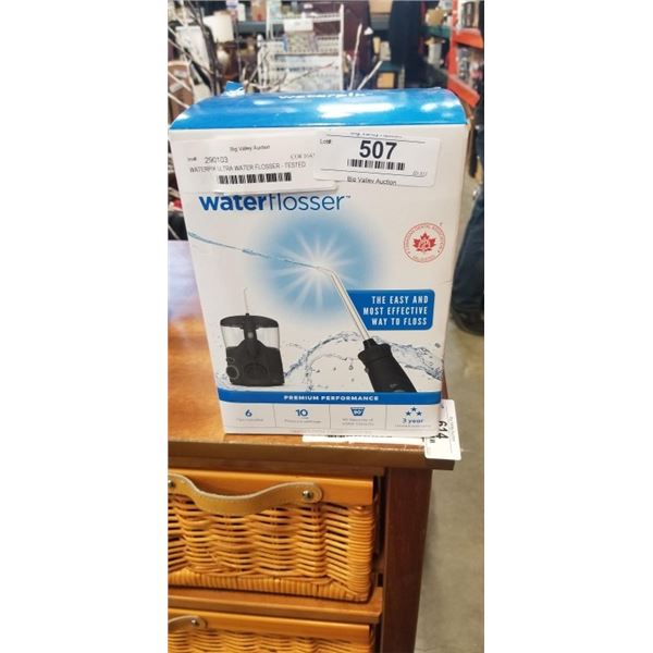 WATERPIK ULTRA WATER FLOSSER - TESTED WORKING