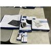 Image 1 : INSIGNIA LAPTOP COOLING MAP AND GAMING MOUSEPAD AND ERGONOMIC LAPTOP STAND AND UNIVERSAL FLEXVIEW FO