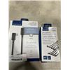 Image 4 : INSIGNIA USB-C VR HEADSET CABLE AND WIRELESS MOUSE AND 2FT SATA III HARD DRIVE CABLES AND M.2 NVME T
