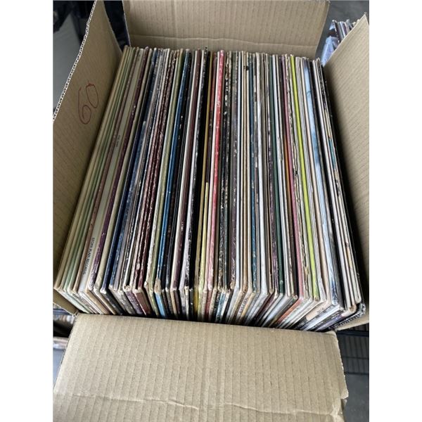60 VINYL RECORDS