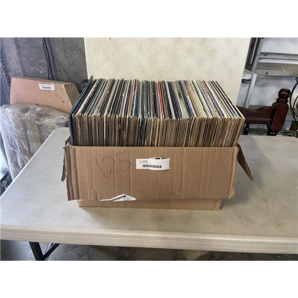 125 VINYL RECORDS