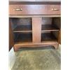 Image 4 : VINTAGE GLASS DOOR DISPLAY CABINET WITH 2 DOORS