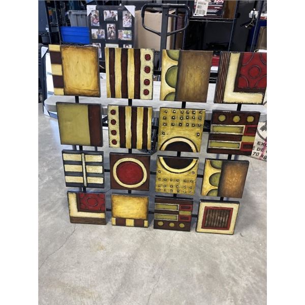 40" X 40" CANVAS PRINT WITH METAL FRAME ON BACK