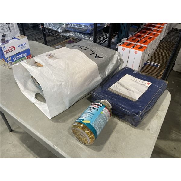 OMEGA-3 CAPSULES, SHEET SET, AND FILD FOLDERS