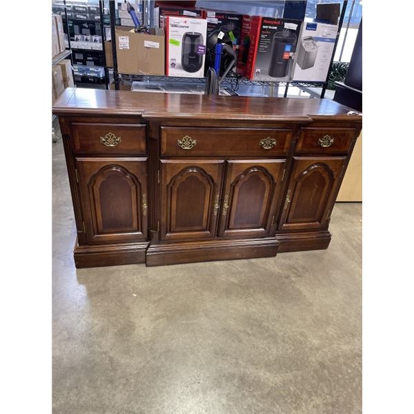MAHOGANY SERVING CABINET