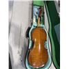 Image 2 : ANTIQUE CASED MAHOGANY VIOLIN