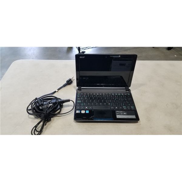 ACER ASPIRE WITH WINDOWS 10 UPDATES, NO PASSWORD, 150 GB HDD, 1 GB DDR3 RAM AND CHARGER