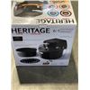 Image 4 : HERITAGE INFRARED 4.5QT 6-IN-1 STEAM AIR FRYER - TESTED WORKING, RETAIL $299