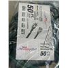Image 2 : AS NEW INDOOR/OUTDOOR 3 WIRED GROUNDED HEAVY DUTY 50FT 10AWG  15A GREEN EXTENSION CORD