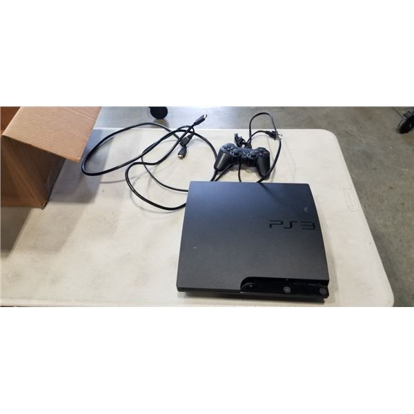 PLAYSTATION 3 WITH 1 CONTROLLER. WORKING. HAS POWER CORD AND HDMI CORD