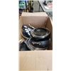 Image 1 : LOT OF COOKWARE POTS, PANS ETC  THERMOALLOY CARBON STEEL, THERMOALLOY ALUMINUM, ALL CLAD AND MORE