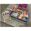 Image 5 : 3 TRAYS OF SHARPIES, JIFFY MARKERS AND ARTIST MARKERS