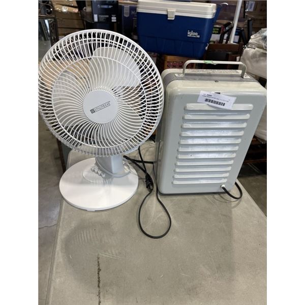 NOMA SPACEHEATER AND UTILITECH FAN