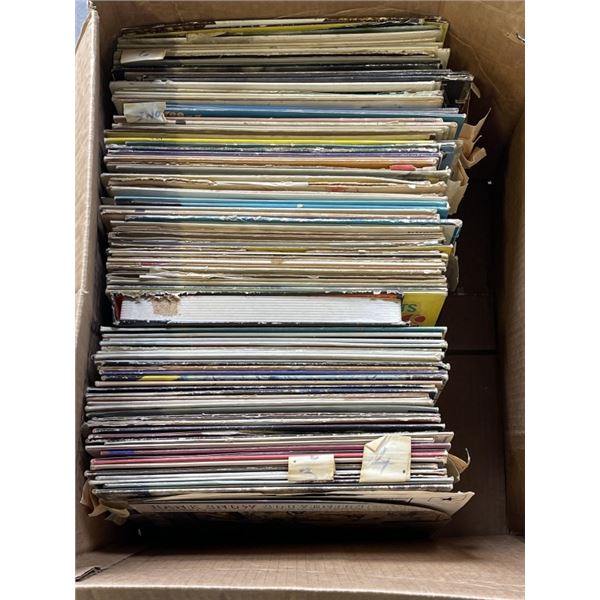 LOT OF APPOX 100 VINYL RECORDS