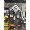 Image 1 : TRIPLE F.A.T. GOOSE NFL RAIDERS JACKET. SIZE LARGE