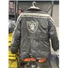 Image 5 : TRIPLE F.A.T. GOOSE NFL RAIDERS JACKET. SIZE LARGE