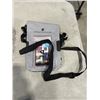 Image 2 : SMALL VINTAGE BRASS MIRROR AND CANUCKS FLAG AND HOLLAND AMERICA LINE WATERPROOF PHONE BAG