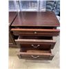 Image 2 : SOLID WOOD FURNITURE C. PAIR OF SIDE TABLES