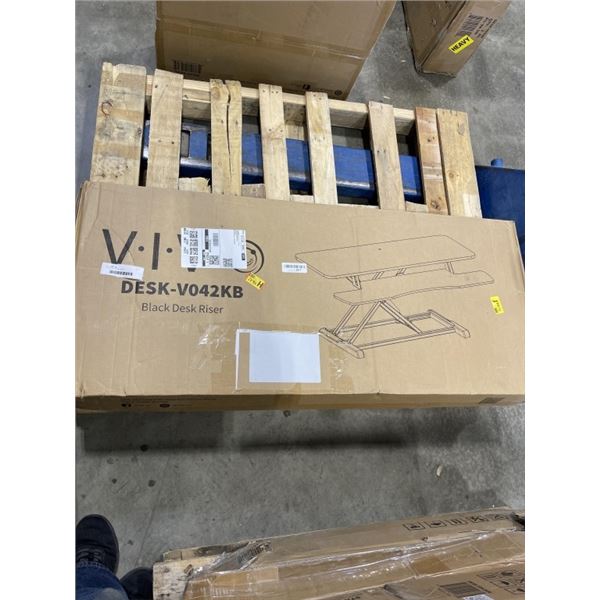 VIVO BLACK DESK RISER
