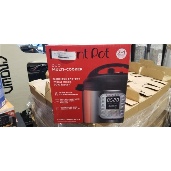 INSTANT POT DUO PLUS V5 7-IN-1 6QT PRESSURE COOKER - TESTED WORKING, RETAIL $159