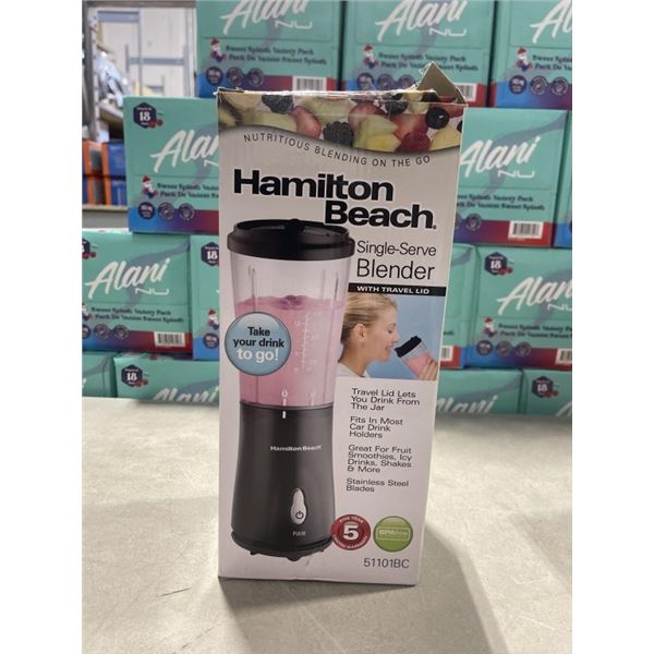 HAMILTON BEACH 175W PORTALE BLENDER - TESTED WORKING