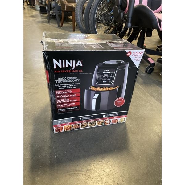 NINJA MAX XL 5.5QT AIR FRYER - TESTED WORKING, RETAIL $249