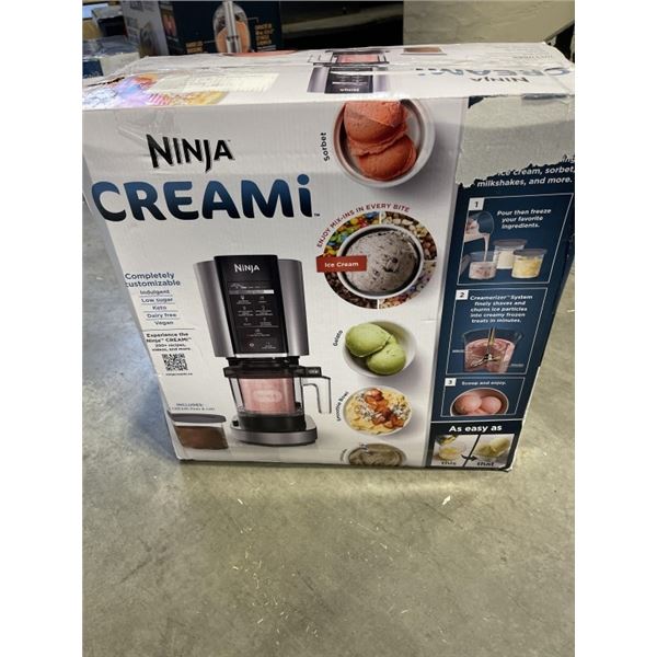 NINJA CREAMI ICE CREAM MAKER - TESTED WORKING, RETAIL $199