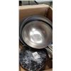 Image 3 : LOT OF COOKWARE POTS, PANS ETC GREEN PAN AND WOKS