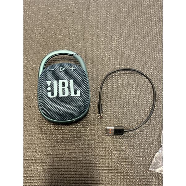 JBL CLIP 4 PORTABLE WATERPROOF SPEAKER - TESTED WORKING