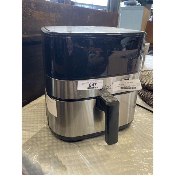 AS NEW ULTIMA COSA DIGITAL 5.2QT AIR FRYER - TESTED WORKING, RETAIL $219