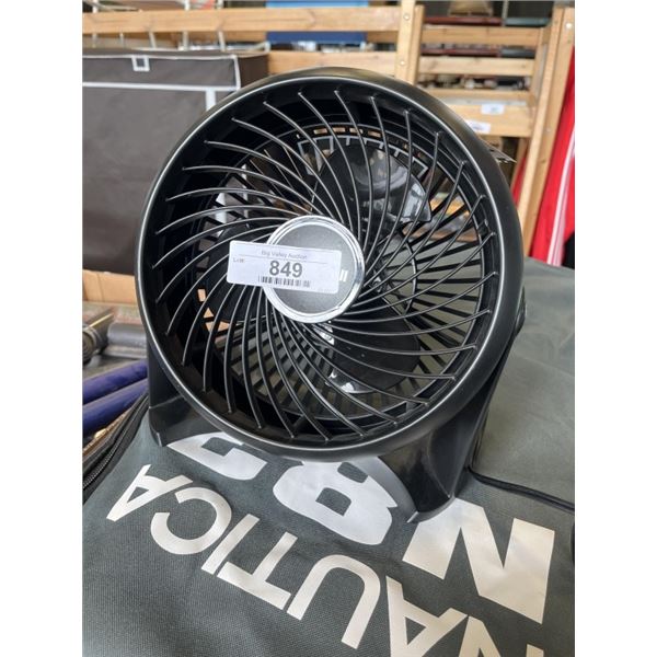 AS NEW HONEYWELL TABLE TOP FAN - TESTED WORKING