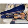 Image 5 : ANTONIO STRATOVARIUS VIOLIN COPY AND TWO ANTIQUE AS FOUND VIOLINS
