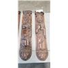 Image 3 : 4 ANTIQUE HAND CARVED RELIGIOUS FIGURES