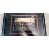 Image 2 : FRAMED PRINT ANIMAL HUNT ON HORSEBACK