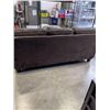 Image 5 : BROWN MICROFIBER HIED-A-BED SOFA