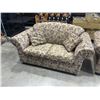 Image 2 : BROWN LOVESEAT AND CHAIR