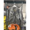 Image 1 : ITALIAN STYLE BLACK LEATHER JACKET
