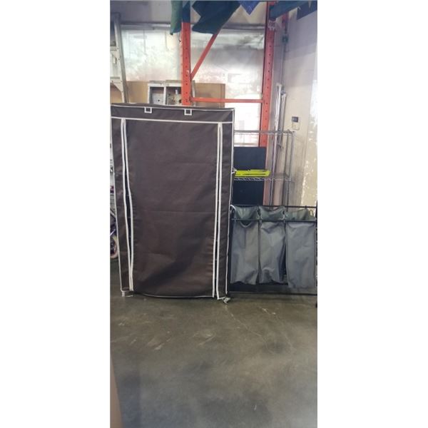 ROLLING CLOTHES STORAGE AND ROLLING LAUNDRY HAMPER