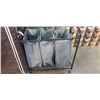 Image 2 : ROLLING CLOTHES STORAGE AND ROLLING LAUNDRY HAMPER