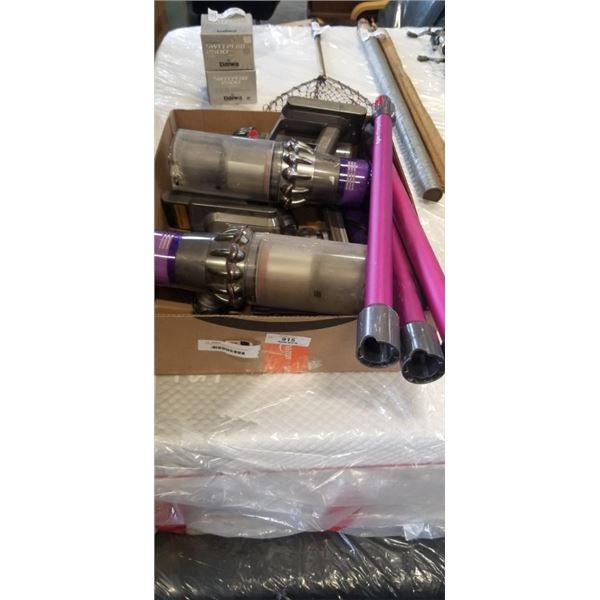 3 DYSON V11 TORQUE DRIVE CORDLESS VACUUMS - DEFECTIVE STORE RETURNS