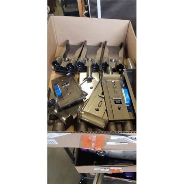 BOX OF ASSORTED DYSON WALL MOUNTS