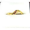 Image 1 : NATURAL ENHANCED RUBY (0.06CT) RING, SIZE 7.25, W/A $275.00.