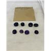 Image 3 : 71.55ct NATURAL AMETHYST AND SAPPHIRE GEMSTONES