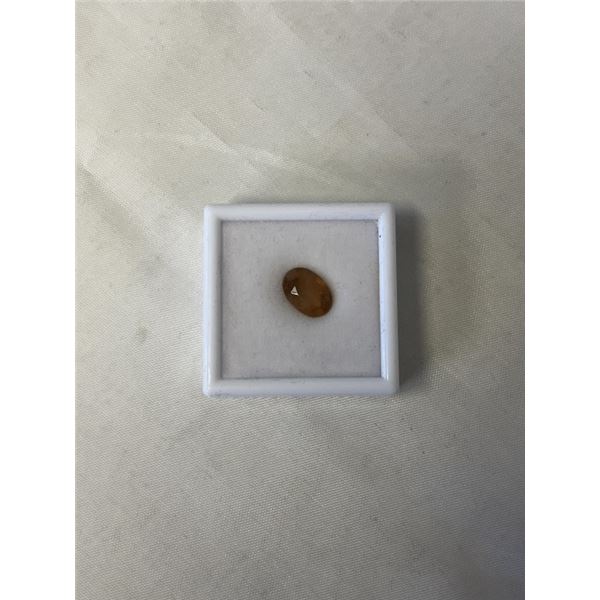 5.5CT NATURAL IMPERIAL TOPAZ, OVAL CUT 8.5*12.1MM