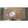 Image 1 : VIVO BLACK ADJUSTIBLE PC CART WITH STORAGE