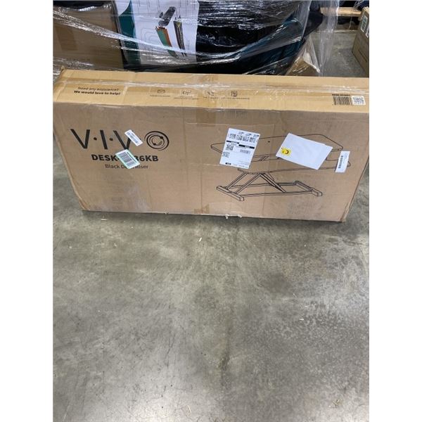 VIVO BLACK DESK RISER