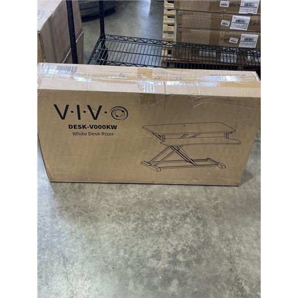 VIVO WHITE DESK RISER
